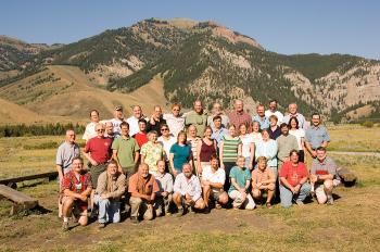 Group photo of workshop participants for Teaching Geophysics
