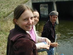 Water project students at Carleton