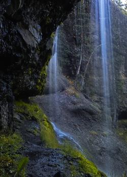 Silken Skein Falls, Hyalite Creek, south of Bozeman MT