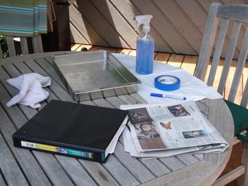 set up for watershed experiment
