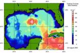 Tropical Cyclone Heat Potential, Gulf of Mexico, 26 August, 2005