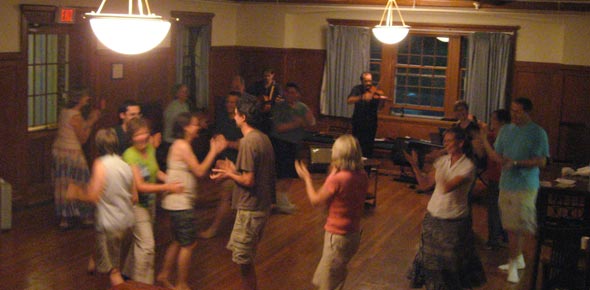 Participants Dancing