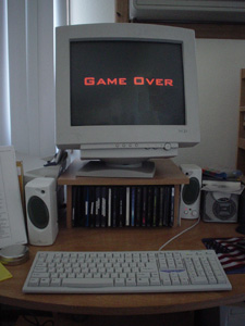 Game Over try again