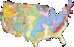 Geologic map of the U.S.