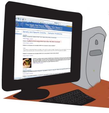 cartoon of computer