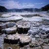 Mammoth Hot Springs in Yellowstone National Park.