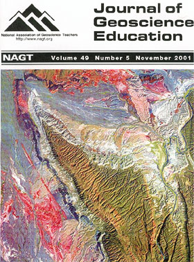 Cover of November 2001 JGE