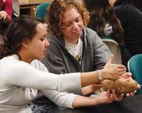 Learning Geology with a Potato