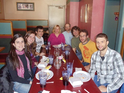 CC and UFJF Students at Paninos in COS