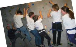 Decorative Image showing SERC staff in a team-building outing.
