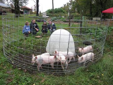 Students at Overlook Farm