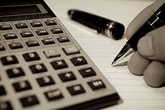 Calculator & Pen