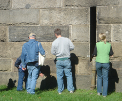 Examining Fort Tomkins
