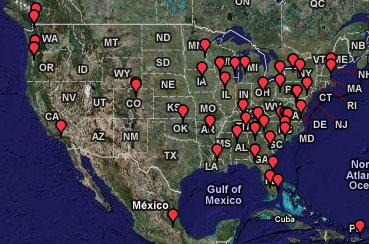 SCALE-UP sites in the US