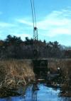 One of several drilling rigs