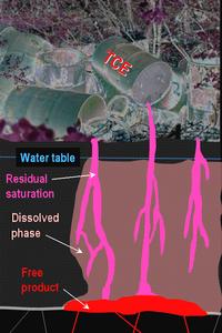 TCE in ground water