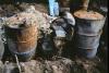 Drum excavation at Cryovac plant