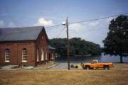 Old pumping station at Horn Pond